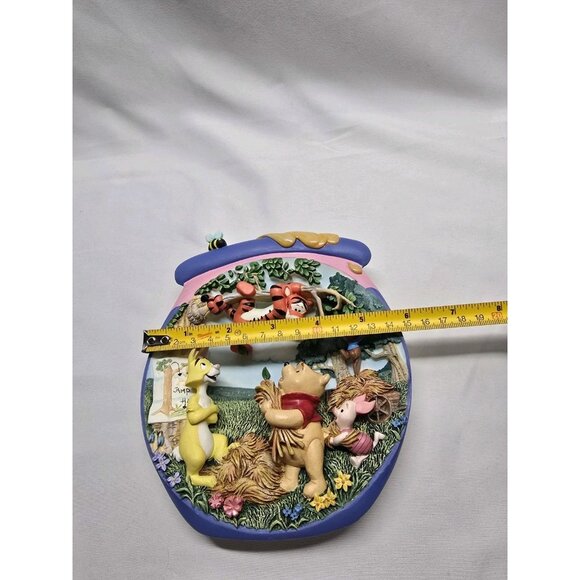 5 Bradford 3D Winnie the Pooh Plates-Pooh's Hunnypot Adventure Disney- READ INFO - Picture 4 of 16